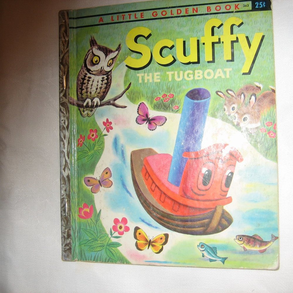 Little Golden Book--Scuffy the Tugboat